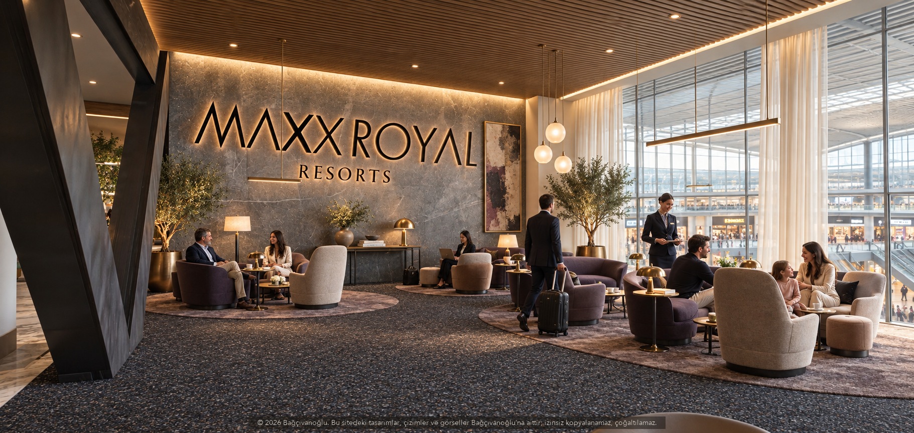 Antalya Airport Meet and Assist Lounge, iç mekân
