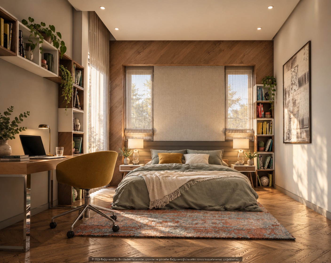 Döşemealtı Villa Projesi, iç mekân