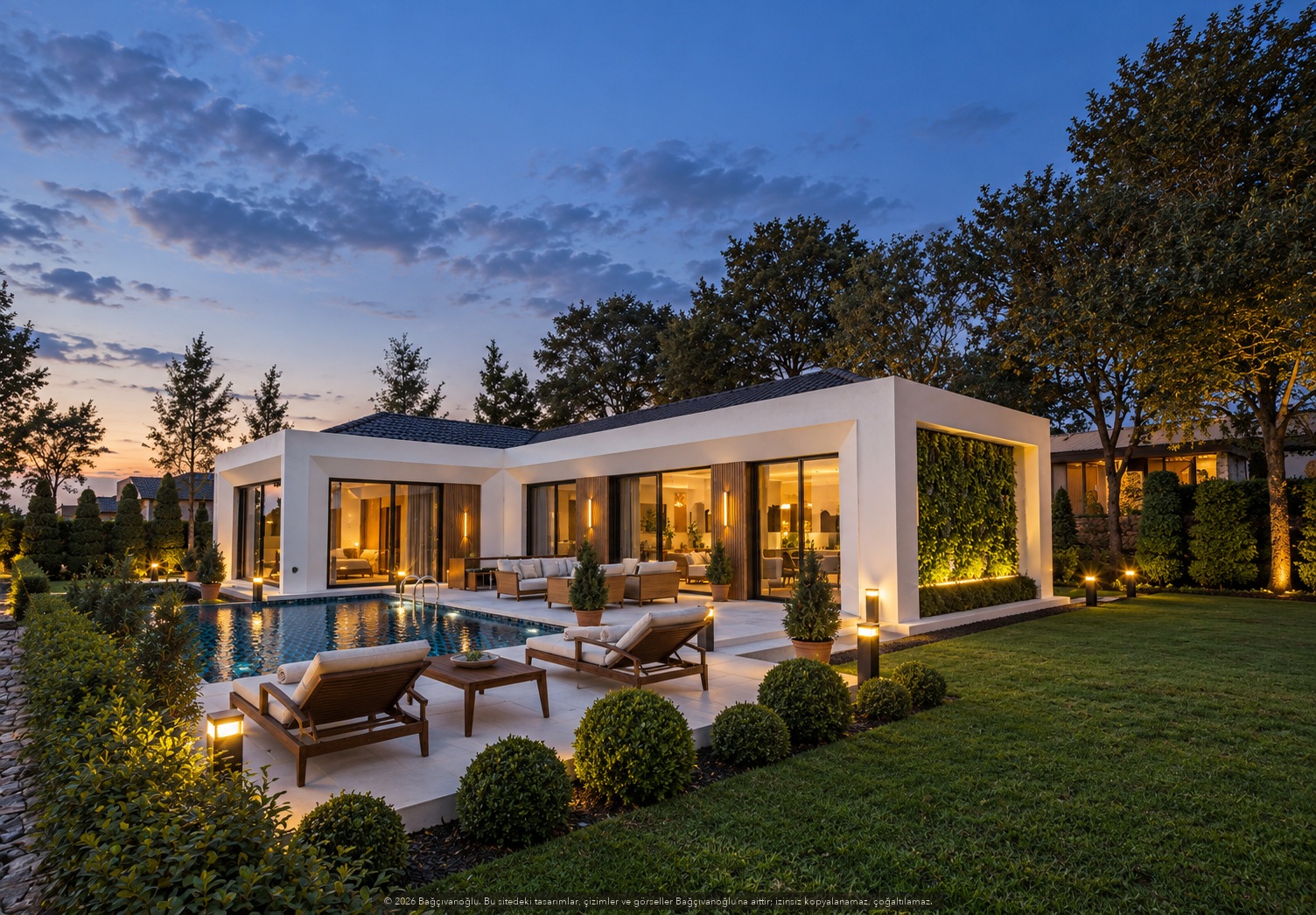 Planet Luxury Villas, dış mekân