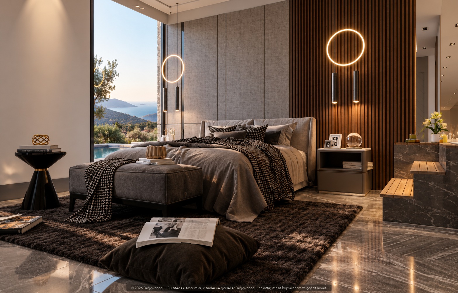 Planet Luxury Villas, iç mekân