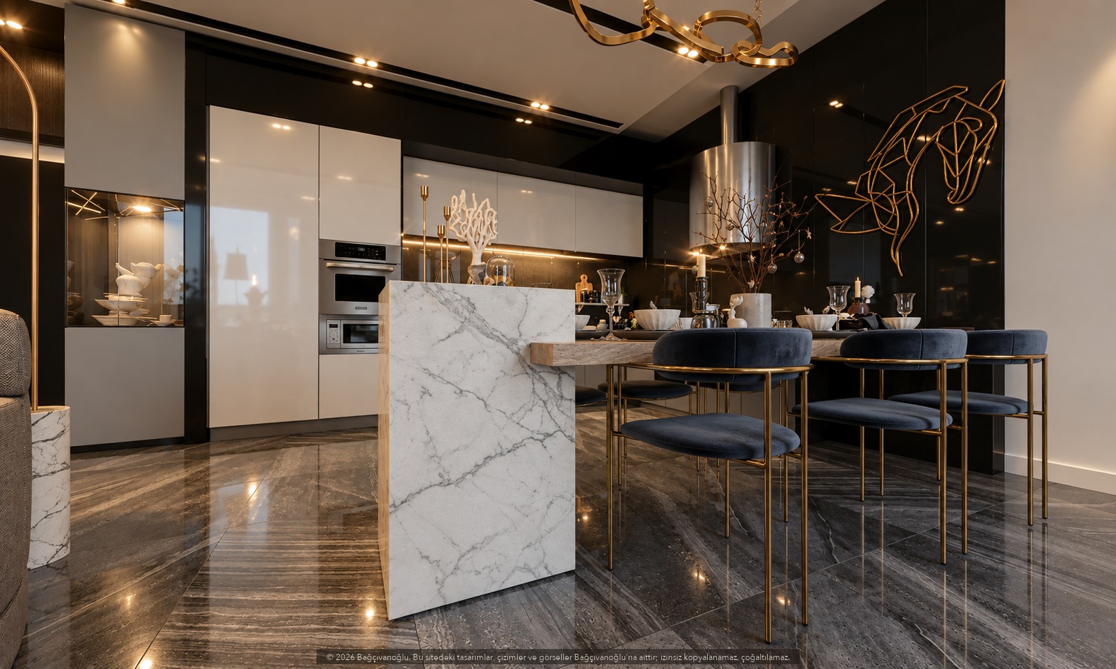 Planet Luxury Villas, iç mekân