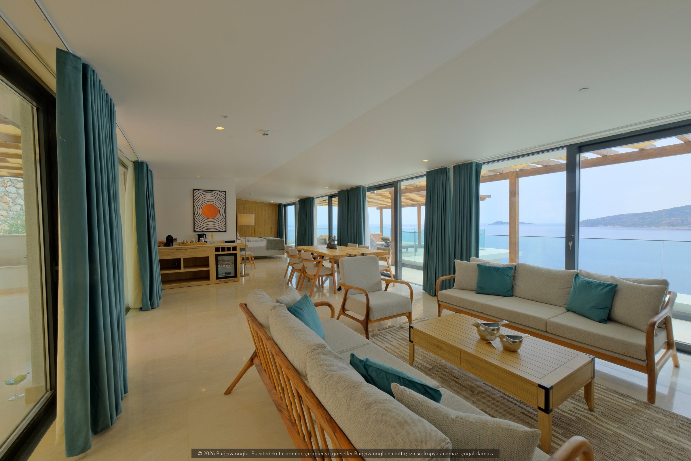 Lures Hotel Kalkan, iç mekân