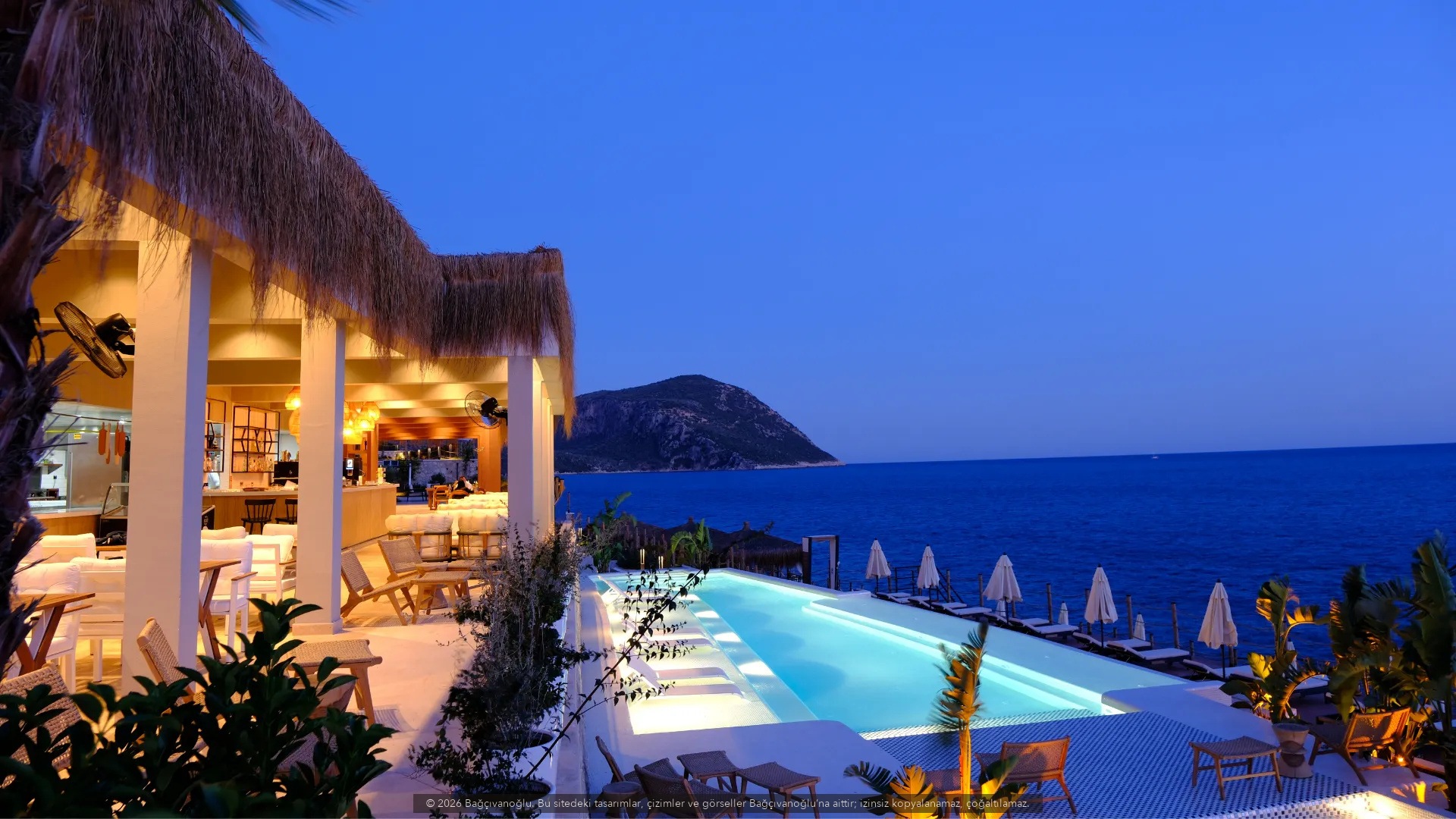 Lures Hotel Kalkan, dış mekân