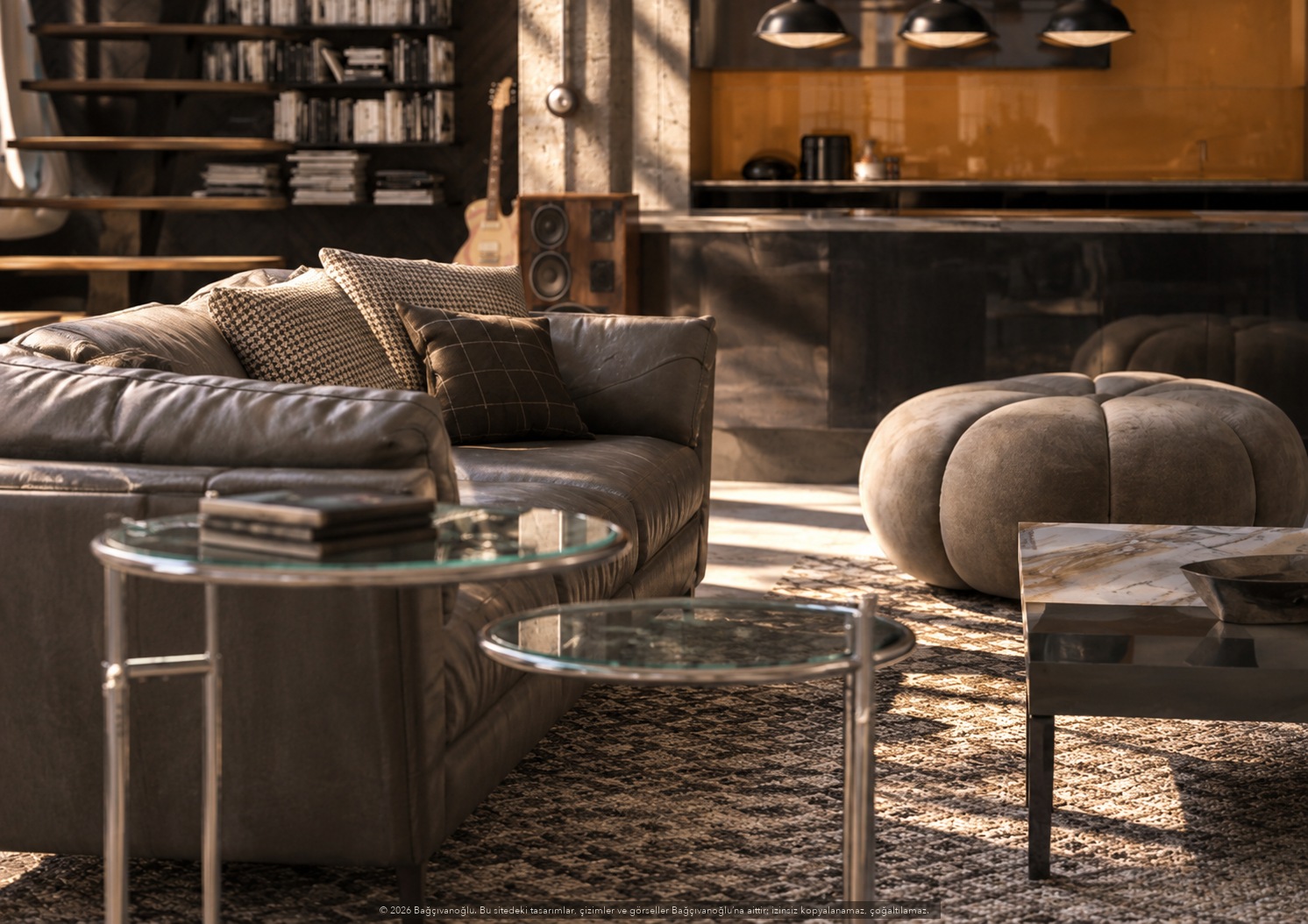 New York Loft 1, iç mekân