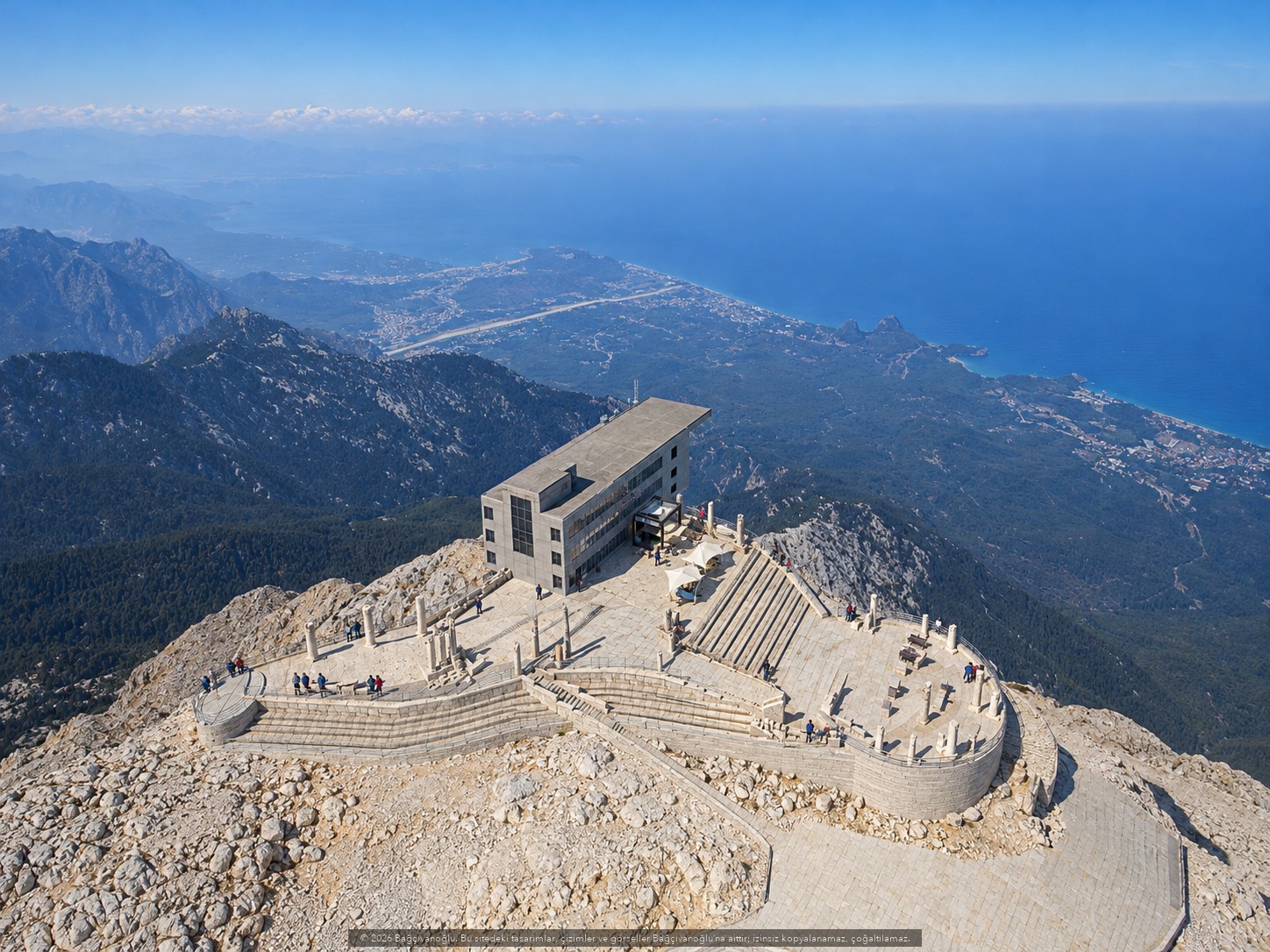 Olympos Teleferik, dış mekân