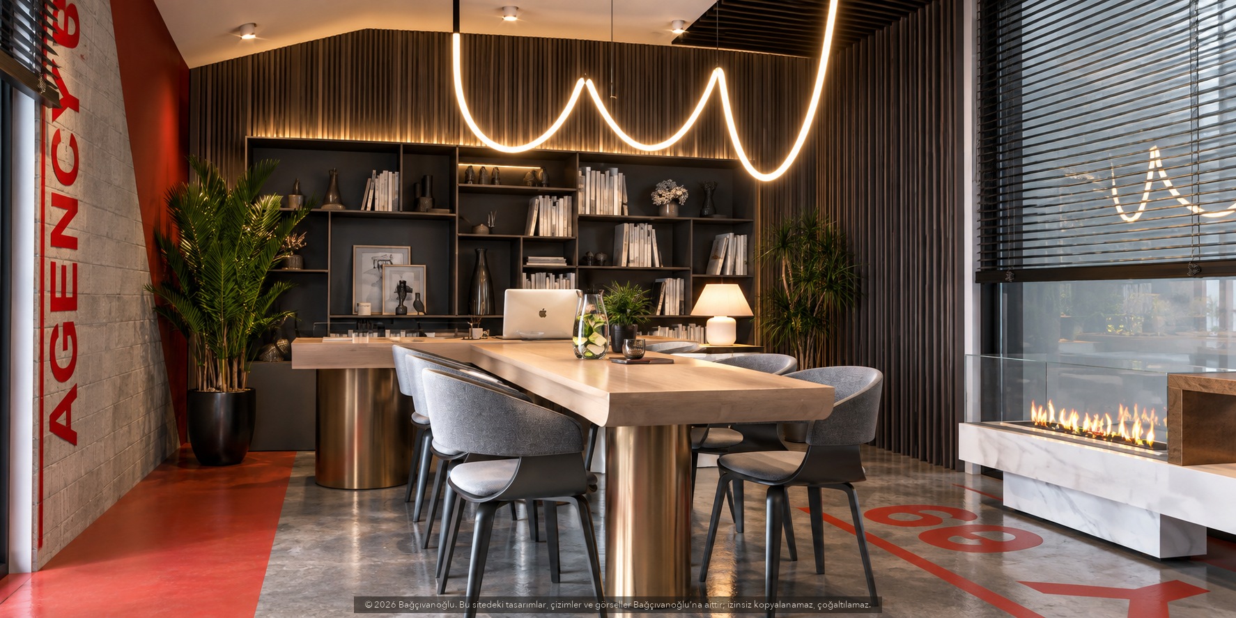 Platin Plaza Ofis, iç mekân