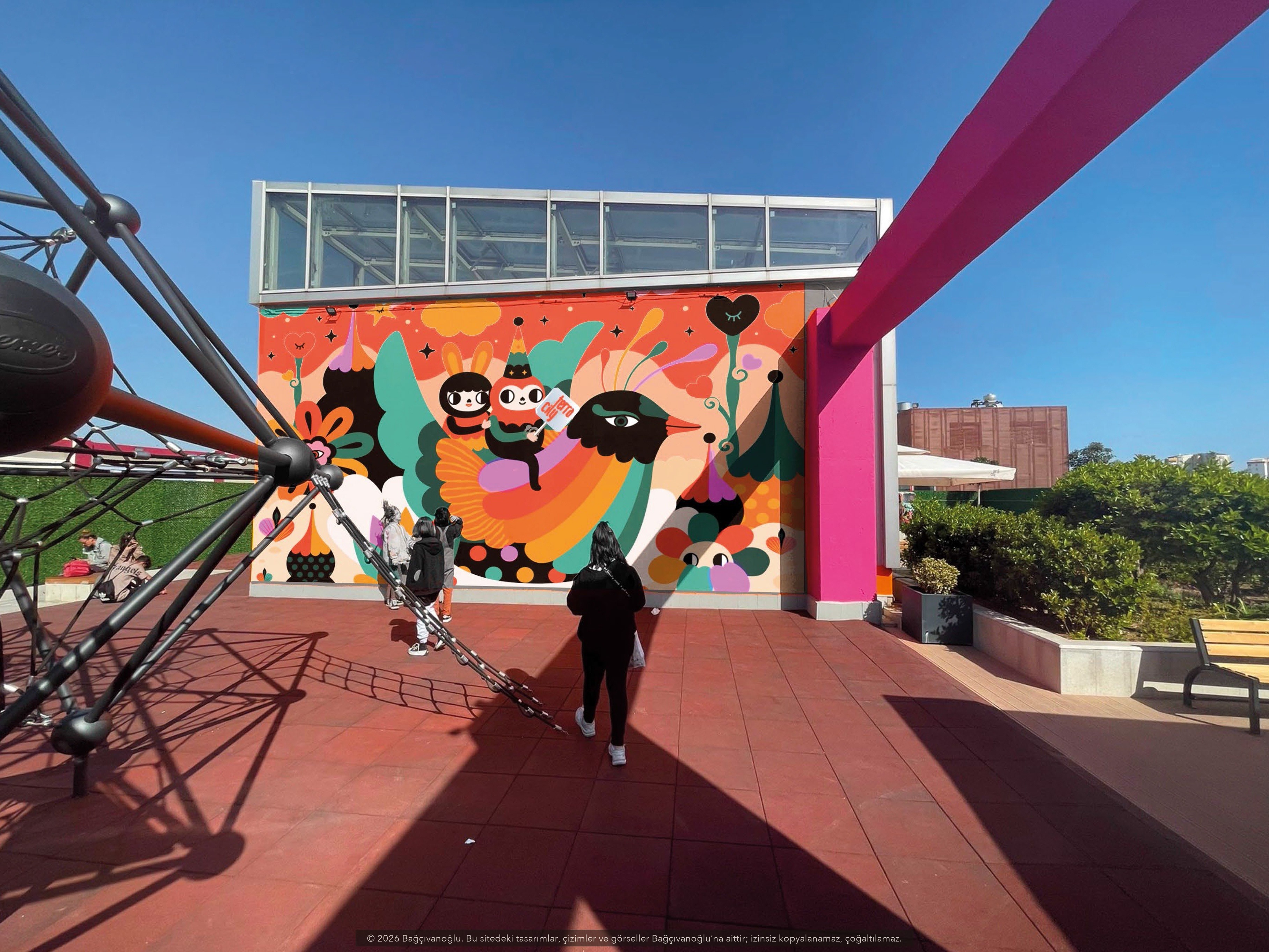 Terracity Mural ve Teras